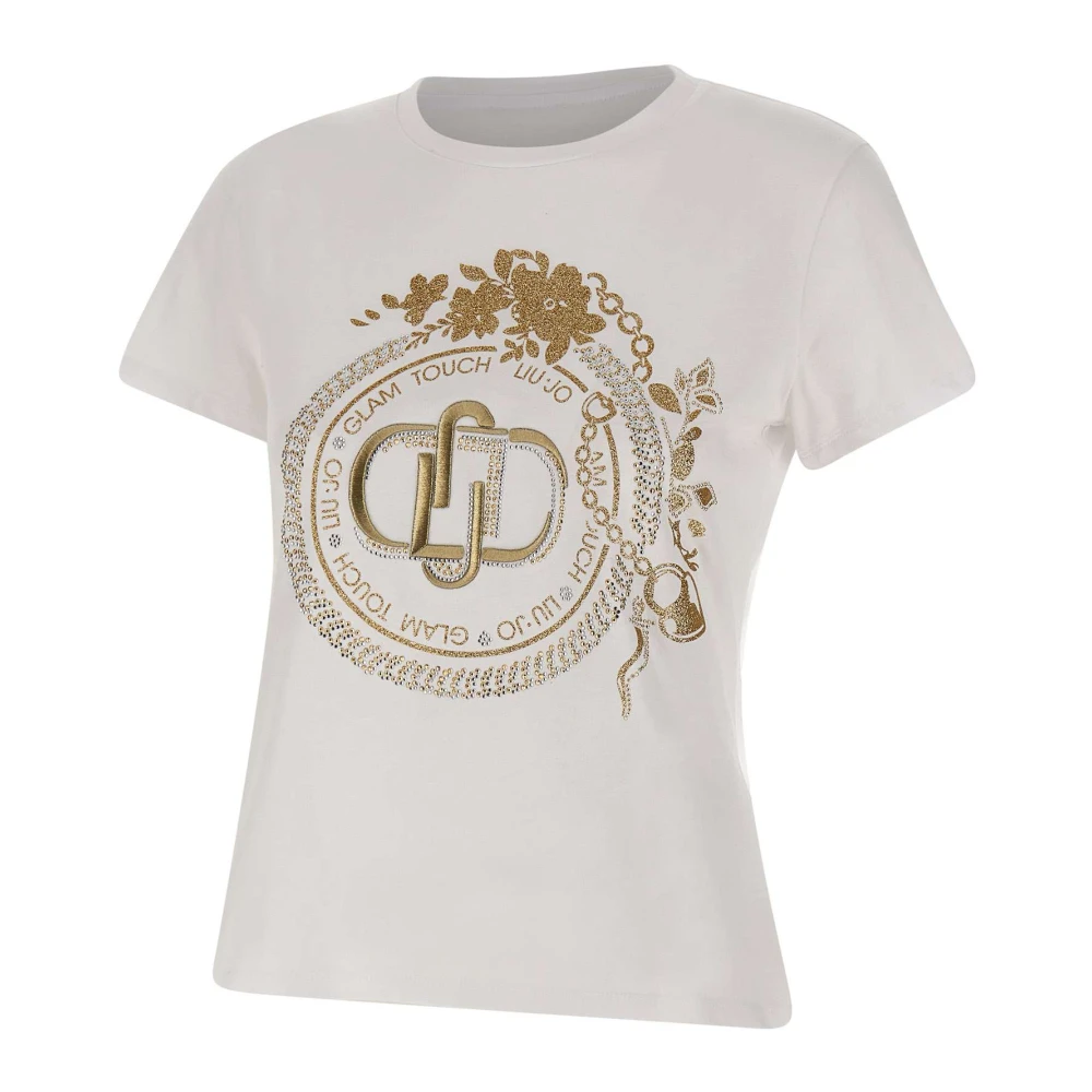 Liu Jo Dames Witte T-shirts en Polos White Dames