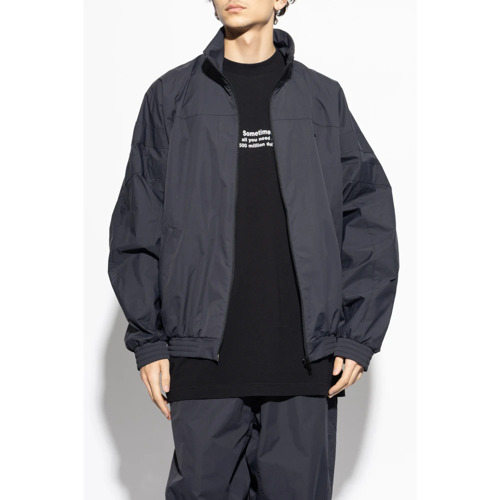 Vetements Jas met logo Black Heren