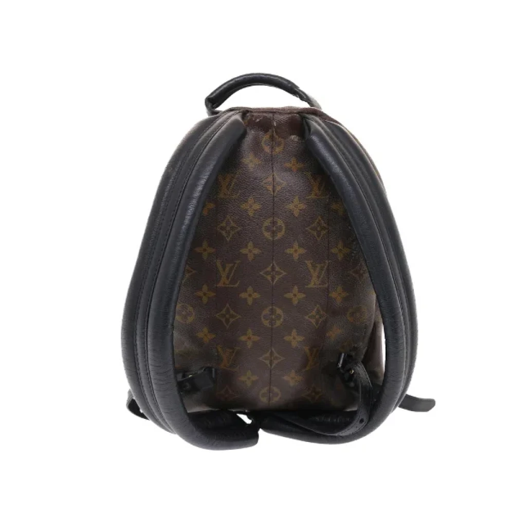 Louis Vuitton Vintage Pre-owned Canvas backpacks Brown Dames