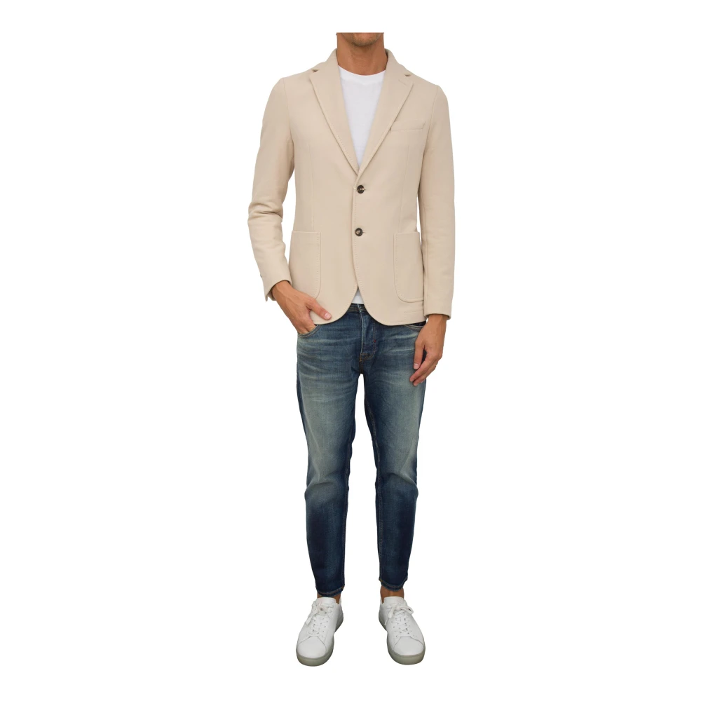 Circolo 1901 Stijlvolle Jas voor Mannen Beige Heren
