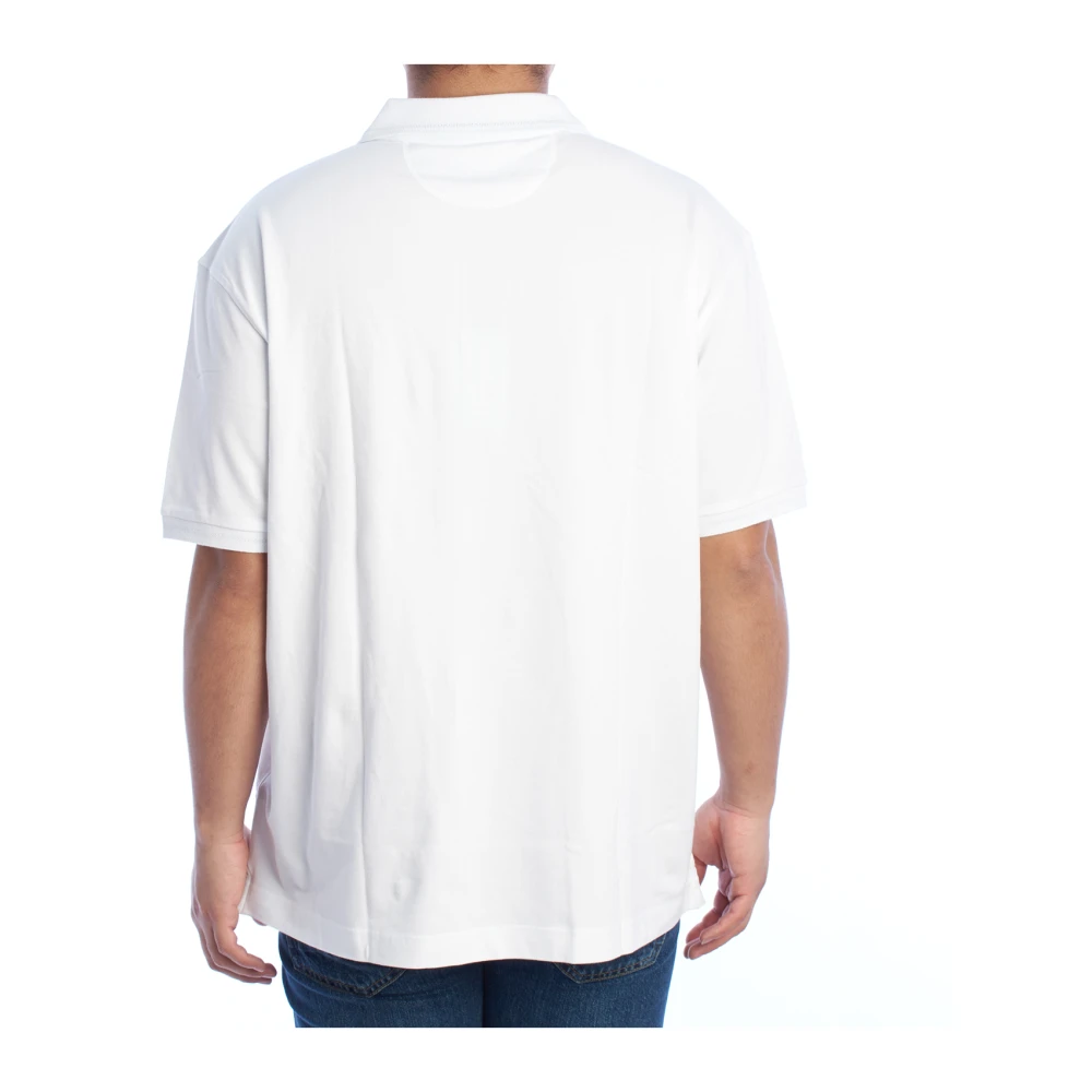 LA MARTINA Polo met korte mouwen voor heren White Heren