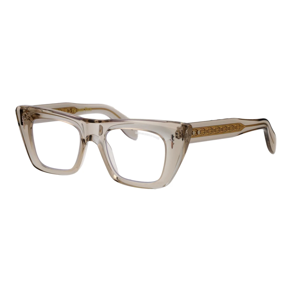Cutler And Gross Unisex Beige Glasses, 49 Mm, The Great Frog 008 Optical