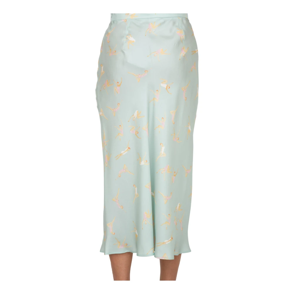 Max Mara Stijlvolle Rok voor een Trendy Look Blue Dames