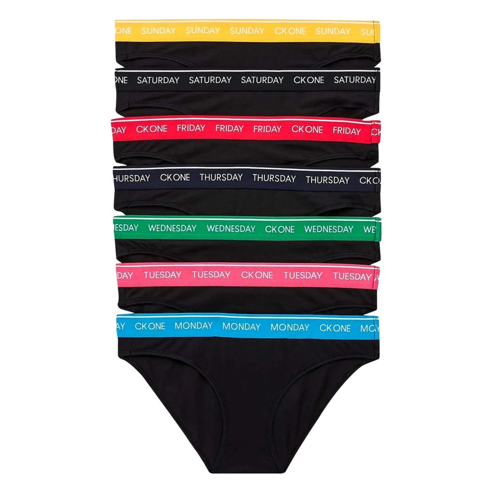 Calvin Klein 7-Pack Bikini Boxers, Modern Komfort och Stil Multicolor, Herr