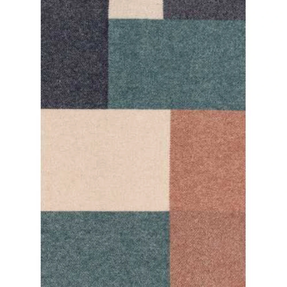 Paul Smith Multicolor Patch Wollen Sjaal Multicolor Unisex