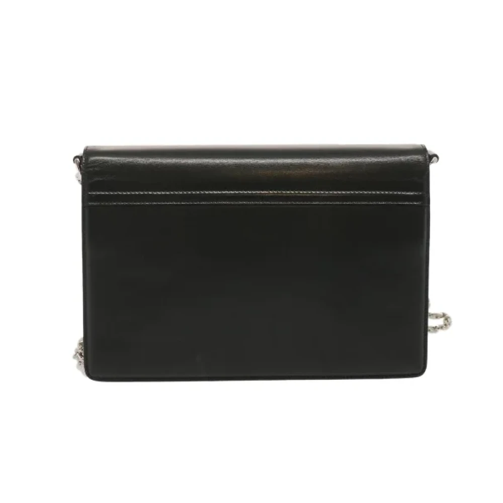 Givenchy Pre-owned Leather shoulder-bags Black Dames