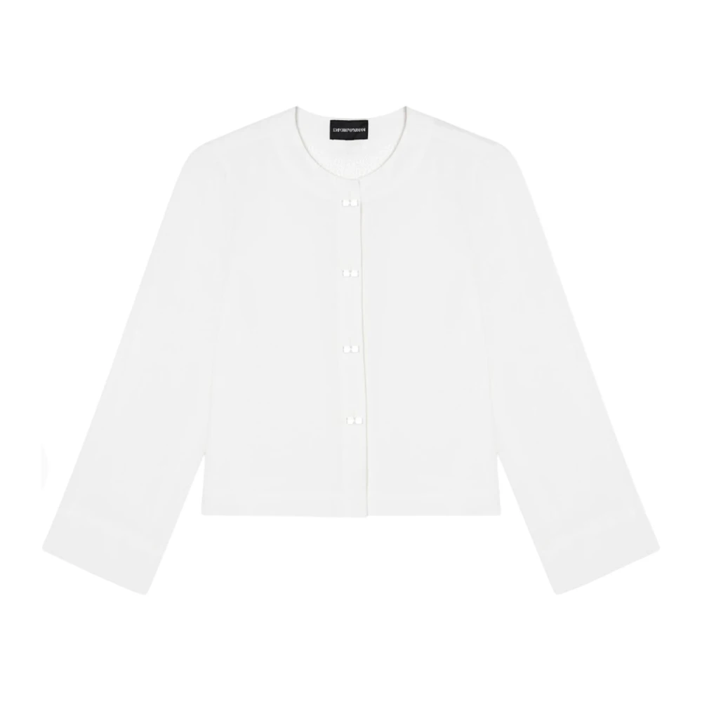 Emporio Armani Donna Bianco Camicette M, New,