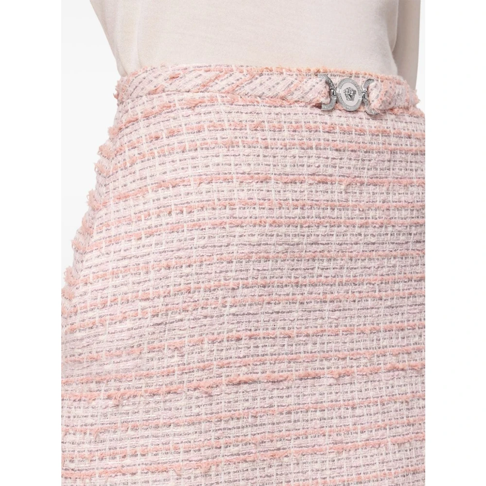 Versace Roze Rokken voor Vrouwen Aw24 Pink Dames