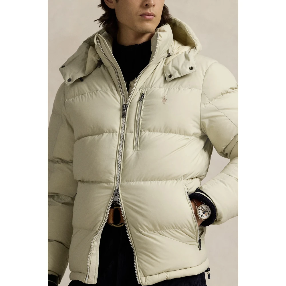 Ralph Lauren Stijlvolle Donsjas Basic Sand Beige Heren