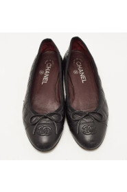 Pre-owned Cuero zapatos-planos