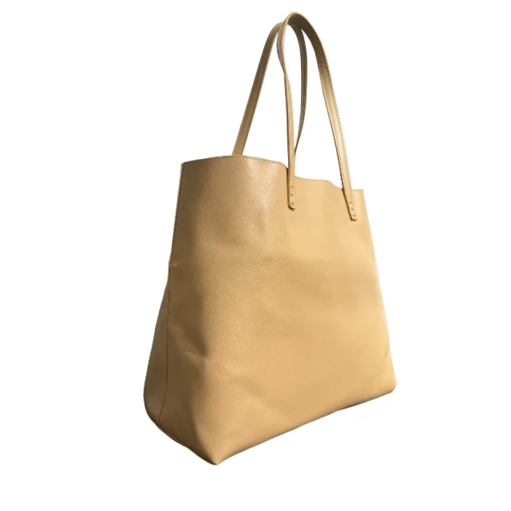 Fendi Vintage Pre-owned Leather fendi-bags Beige Dames