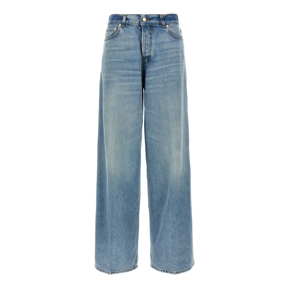 Haikure Women's Blue Wide Jeans, W24, Bethany Jeans