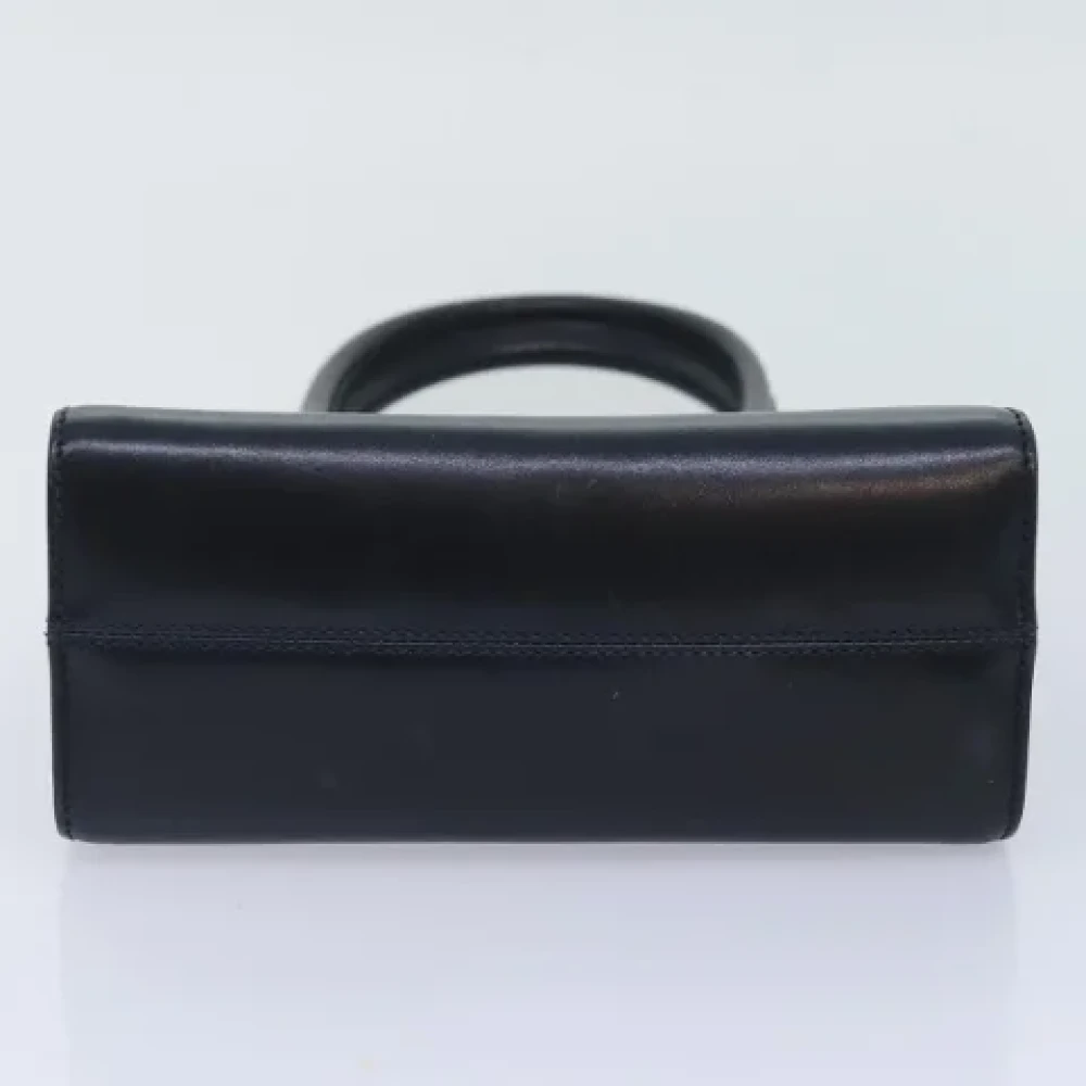 Salvatore Ferragamo Pre-owned Leather handbags Blue Dames