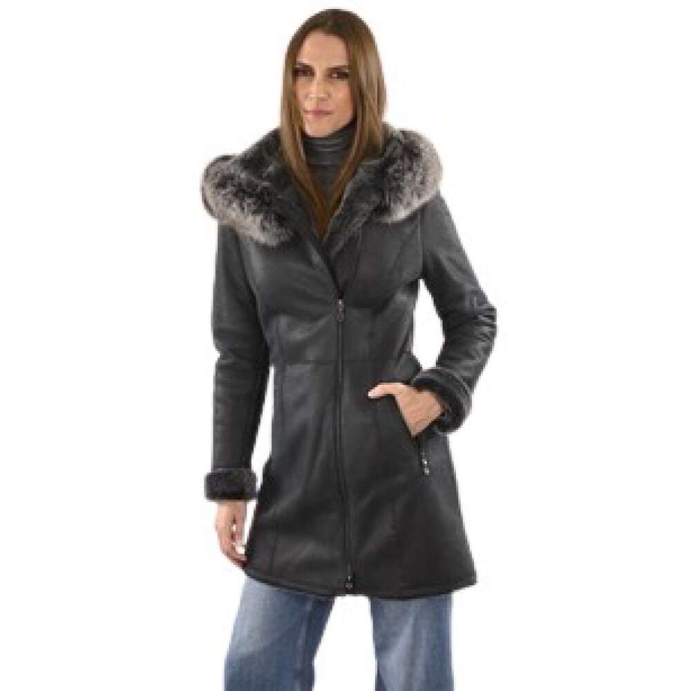 Manteau style canadienne femme sale