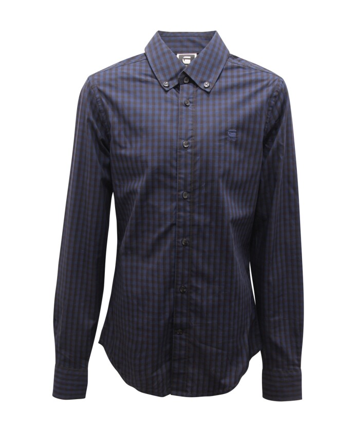 core-btd-police-blue-button-down-shirt