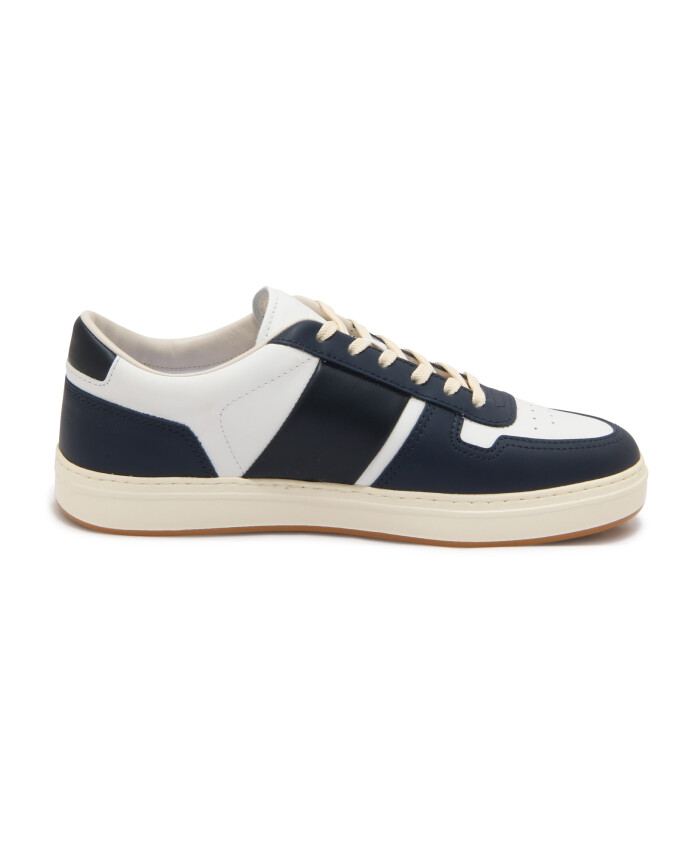 blue-white-lace-up-logo-shoes
