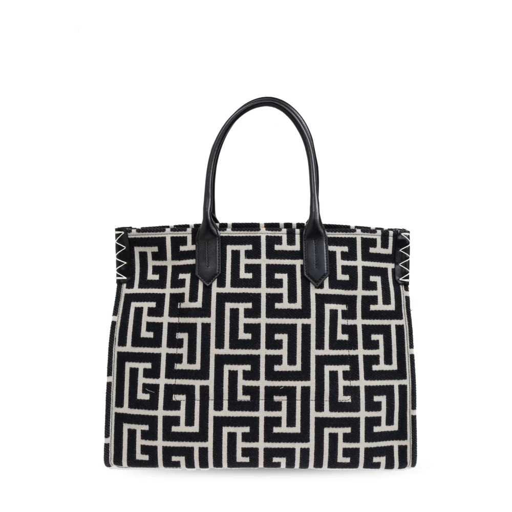 Balmain Shopper Bag Black Dames