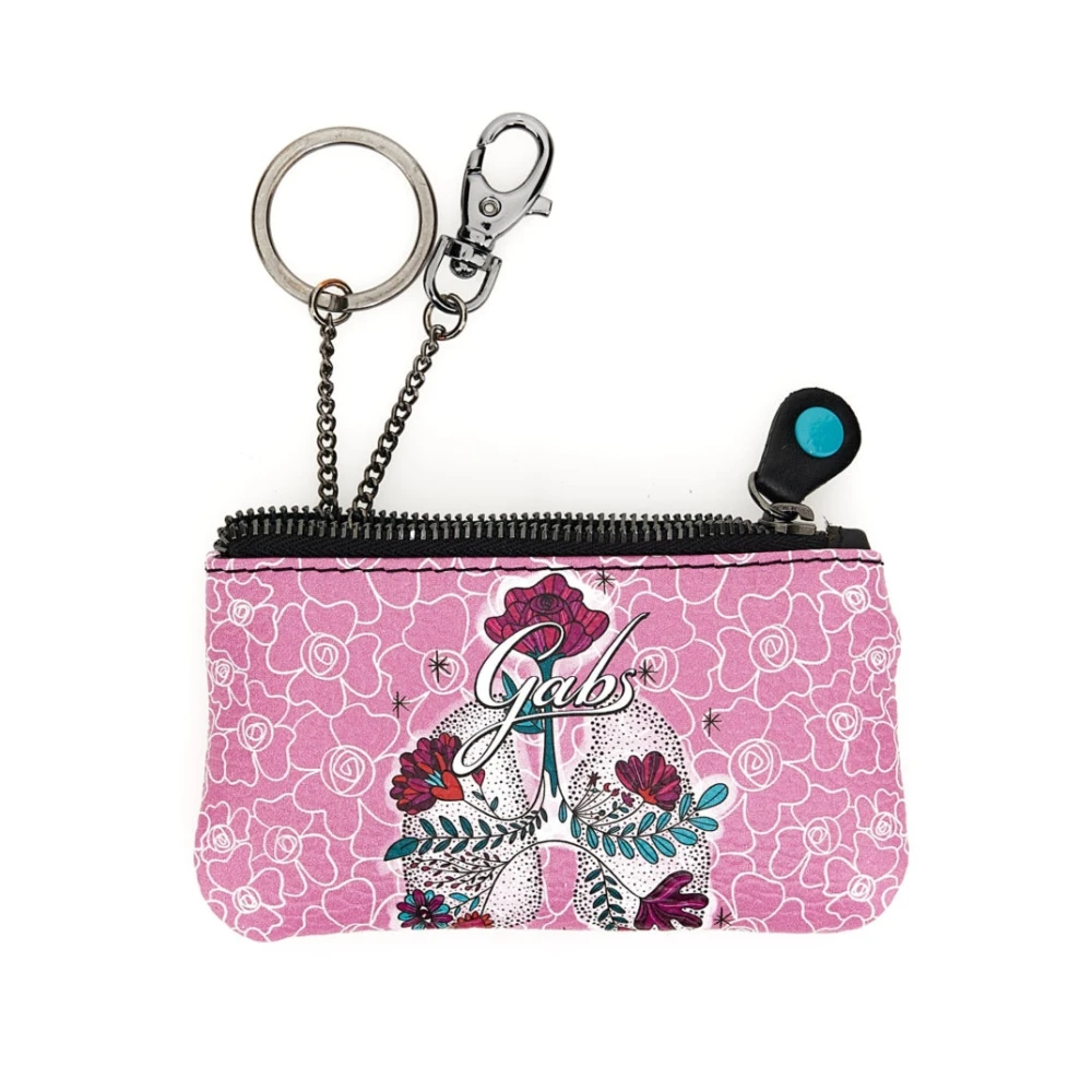 Gabs Pink Keychains, Female, One Size, Colorful Key Holder Creative Collaboration