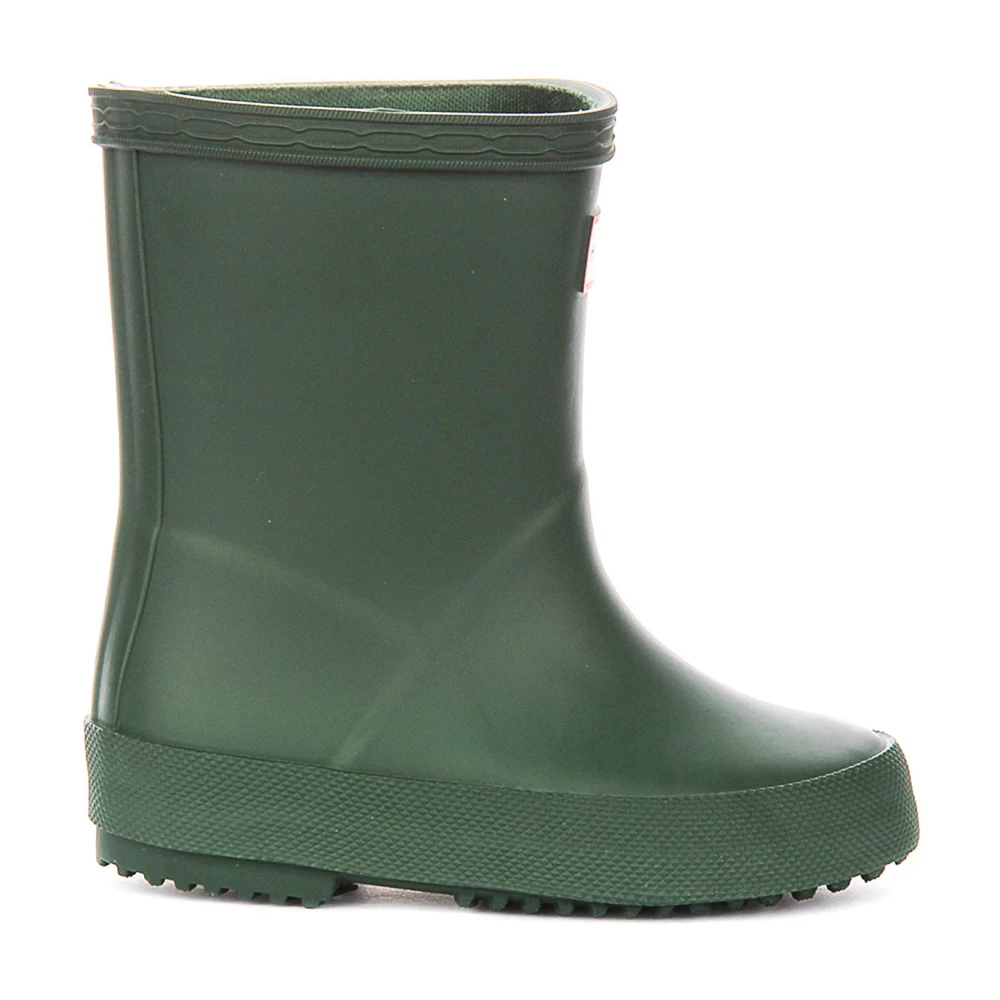 Hunter Unisex Kids Green Kids Wellies, 23 Eu, First Classic Rain Boot