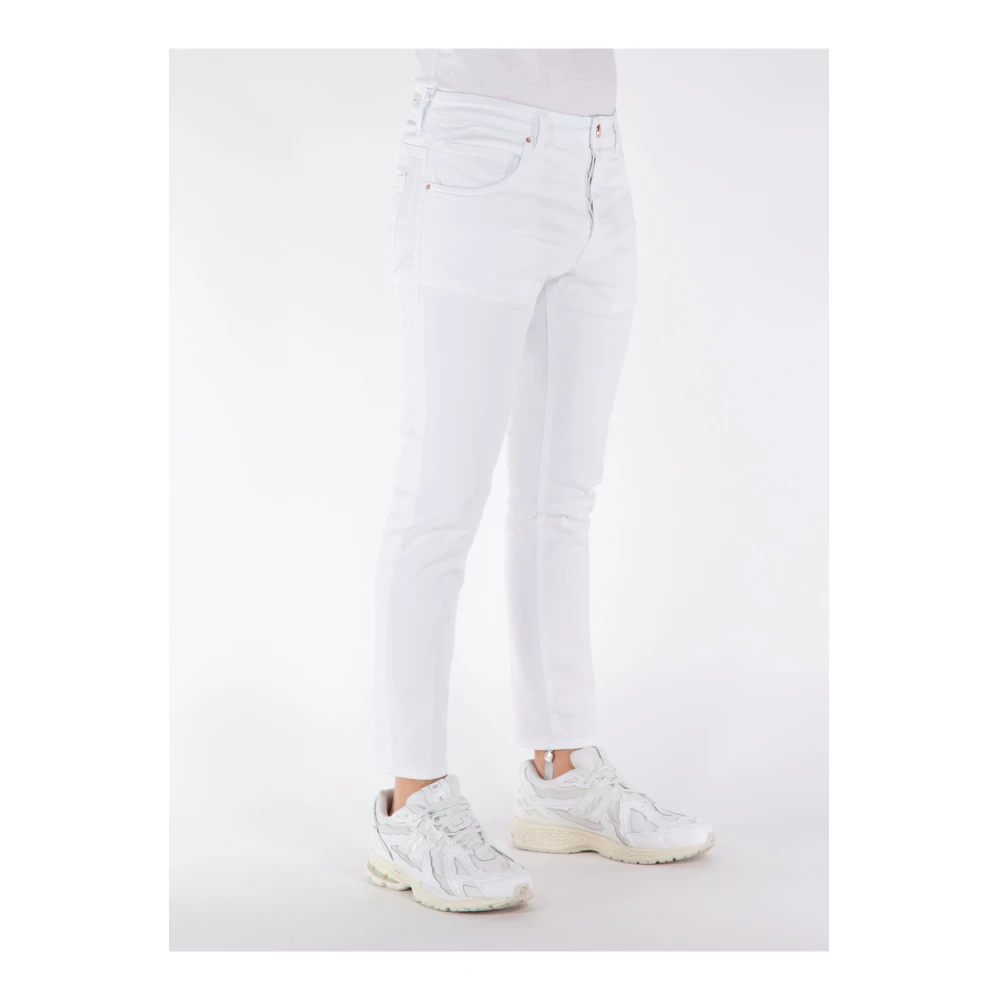 Don The Fuller Slim-fit Jeans White Heren