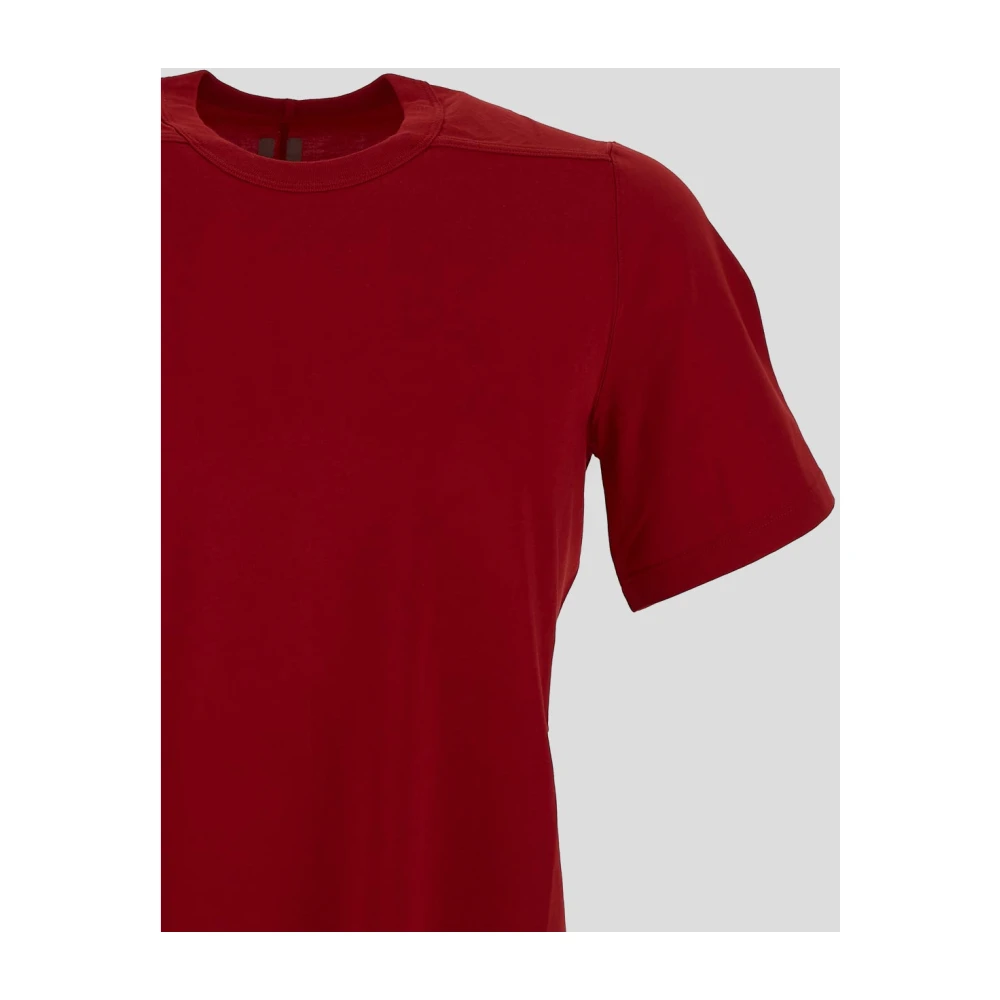Rick Owens Level T-Shirt van katoen Red Heren