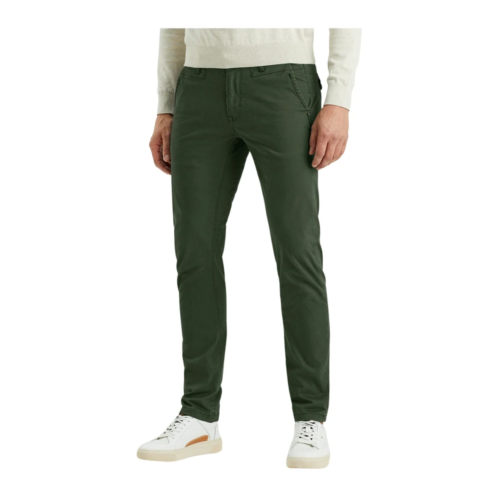 PME Legend tapered fit chino american classics donkergroen