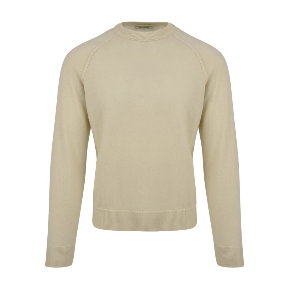 Filippo De Laurentiis Heren Trui Wit Model Gc1Mlr2A Beige Heren