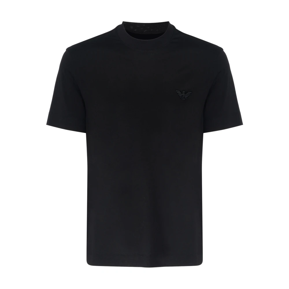 Emporio Armani Zwart T-shirt 6D1Tr3-0036 Black Heren