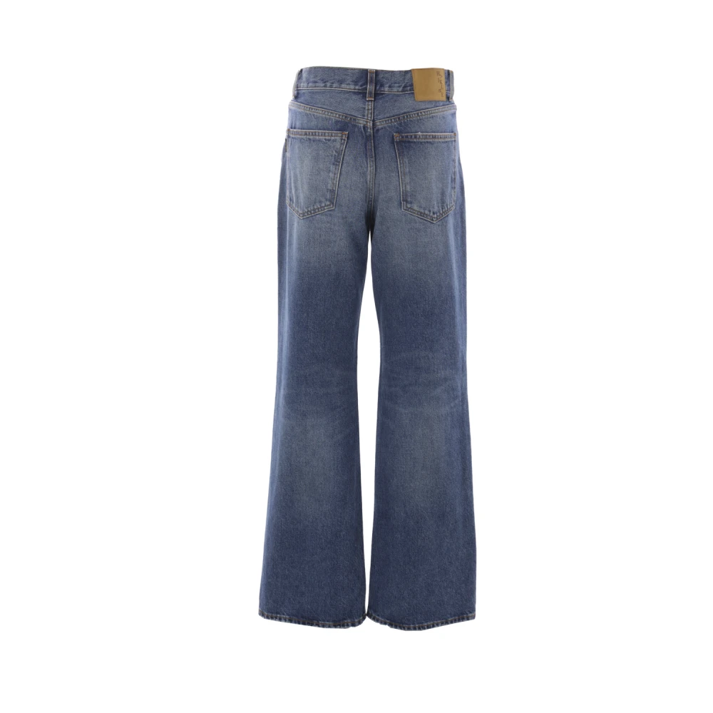 Haikure Wide Leg Denim Jeans Blue Dames