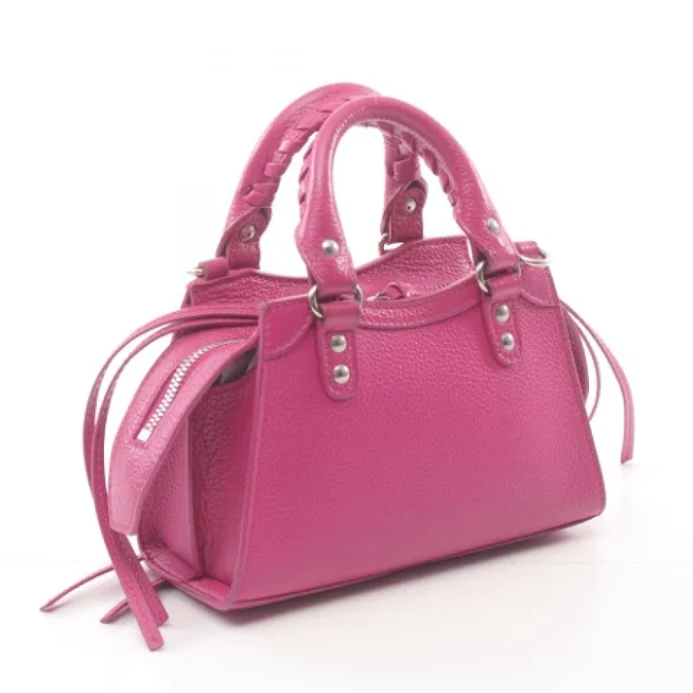 Balenciaga Vintage Pre-owned Leather balenciaga-bags Pink Dames