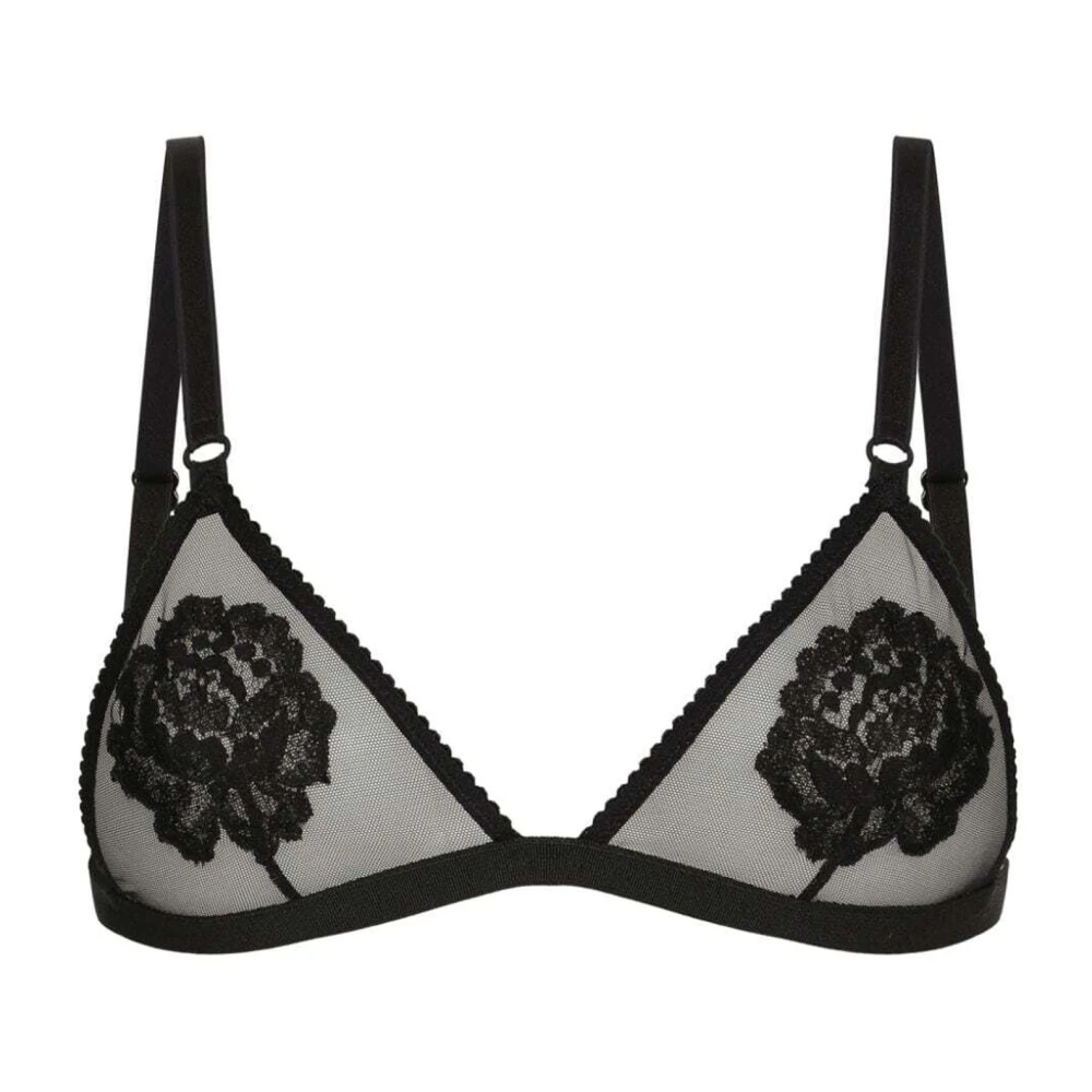 Dolce & Gabbana , Bras, Female, Black, L, Bra