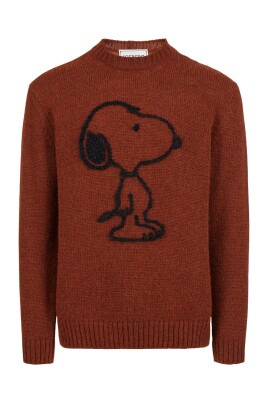 pull-a-col-rond-en-laine-marron-brule-et-alpaga-melange-avec-details-brodes
