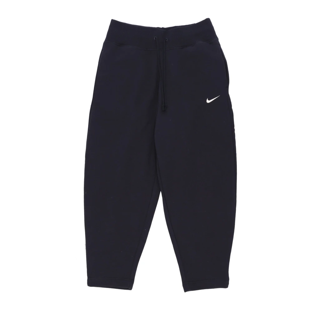 Nike Women's Black Training Trousers & Tights, L, Fleece Tracksuit Trousers Curved