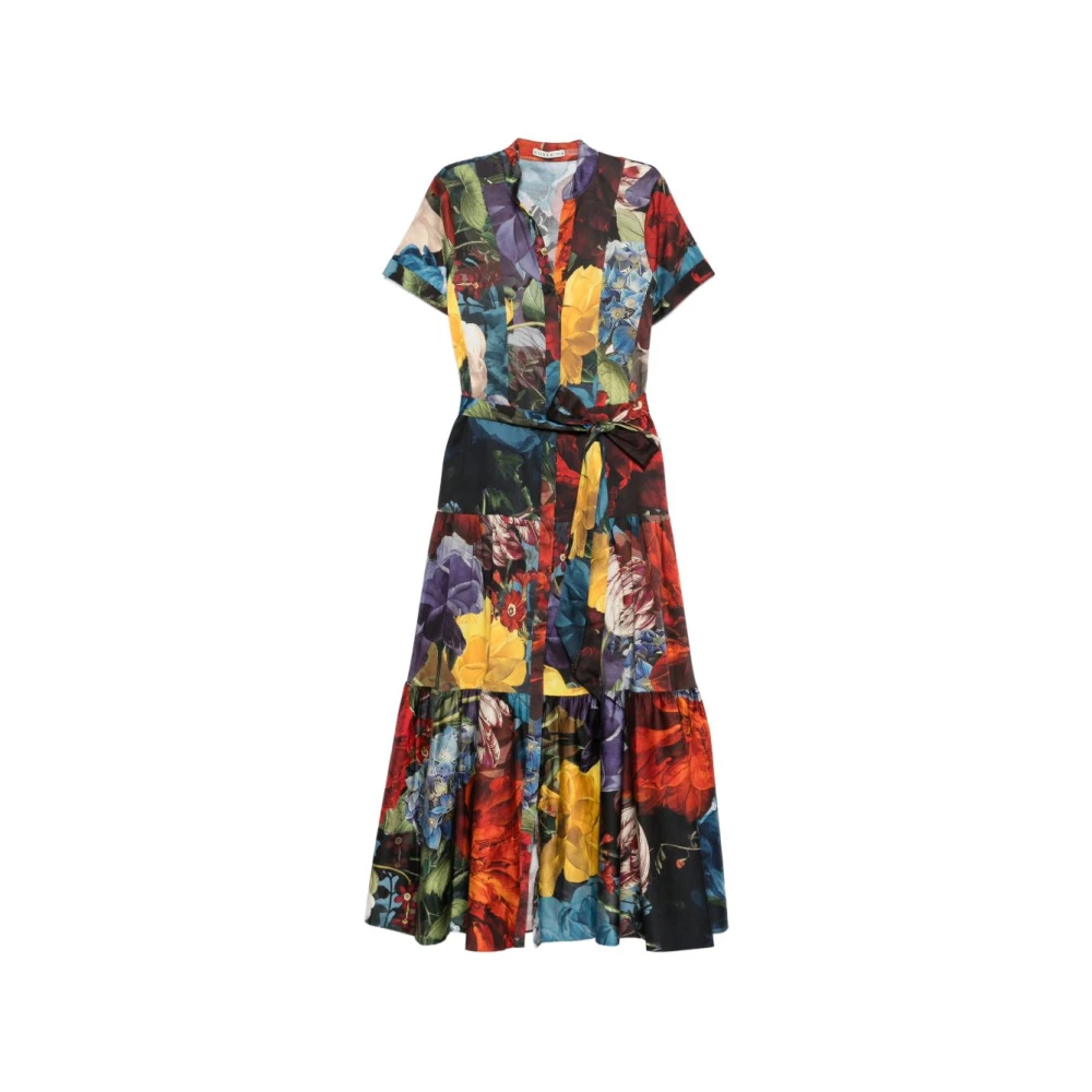 Alice + Olivia Multicolor Lucy Midi Shirt Dress - Female - Maxi Dresses - 2XS - Dresses