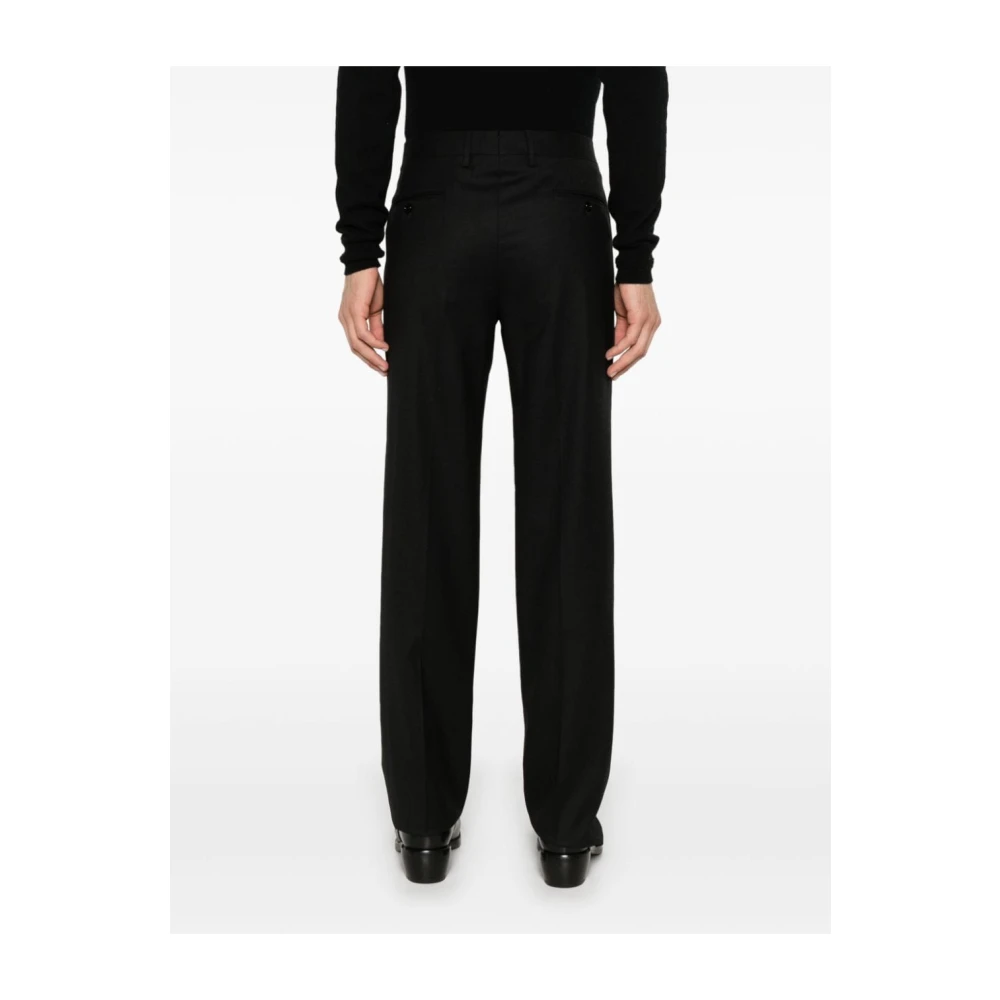 Lardini Zwarte Broek Black Heren