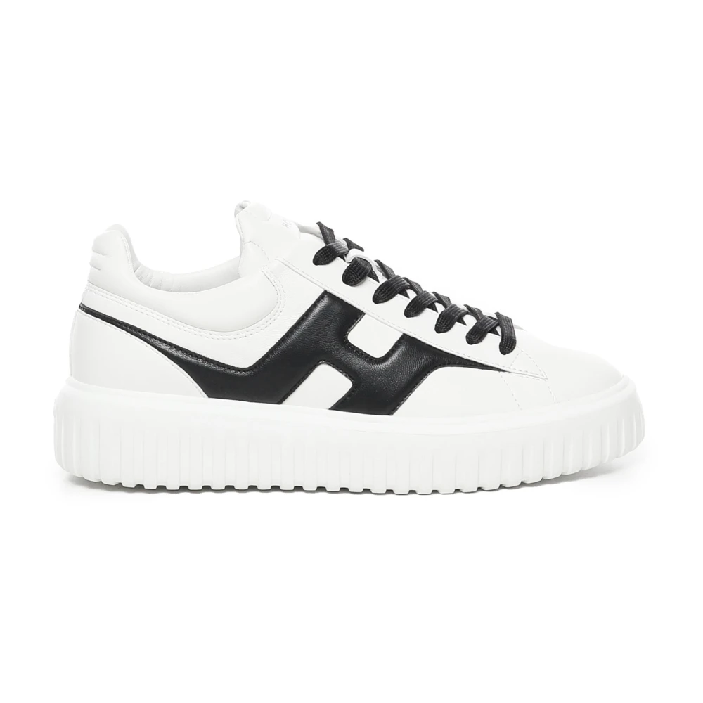 Hogan Men's White H-Stripes Trainers - Sneakers - 9 Uk - Shoes