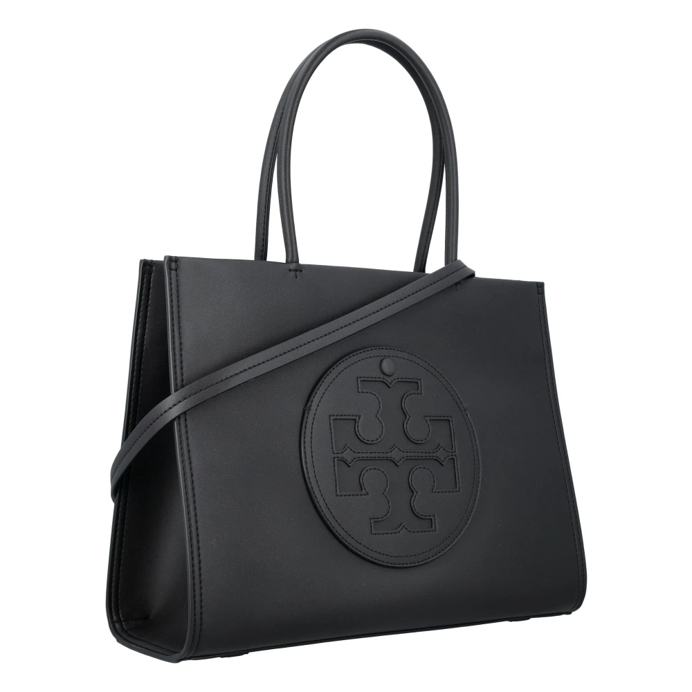 TORY BURCH Zwarte Handtas Ella Bio Kleine Tote Black Dames
