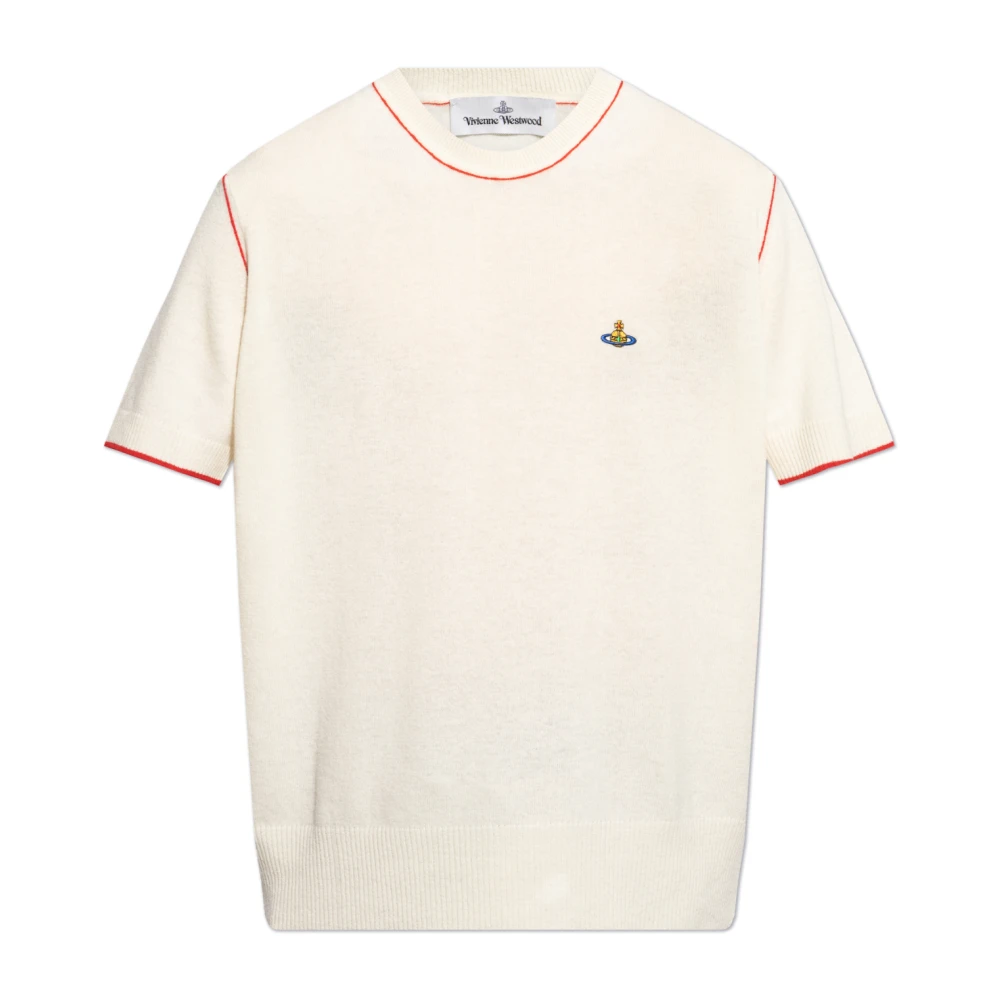 Vivienne Westwood Trui met logo Beige Heren