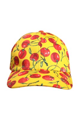 cherry-print-baseball-cap