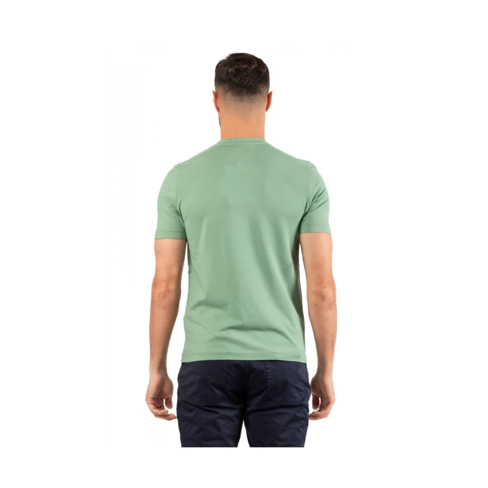 alpha industries Heren Casual T-shirt Green Heren