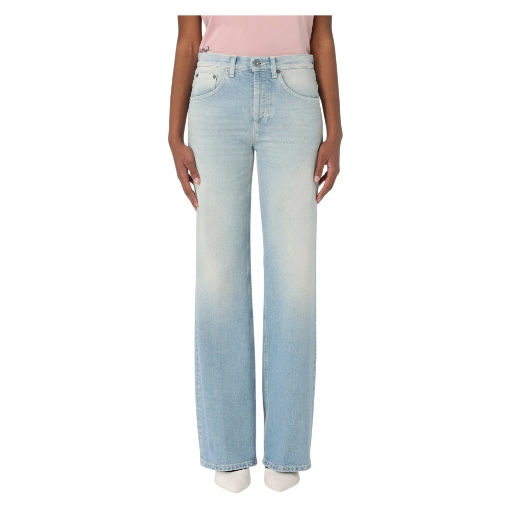 Dondup Stijlvolle Jacklyn Jeans voor vrouwen Blue Dames