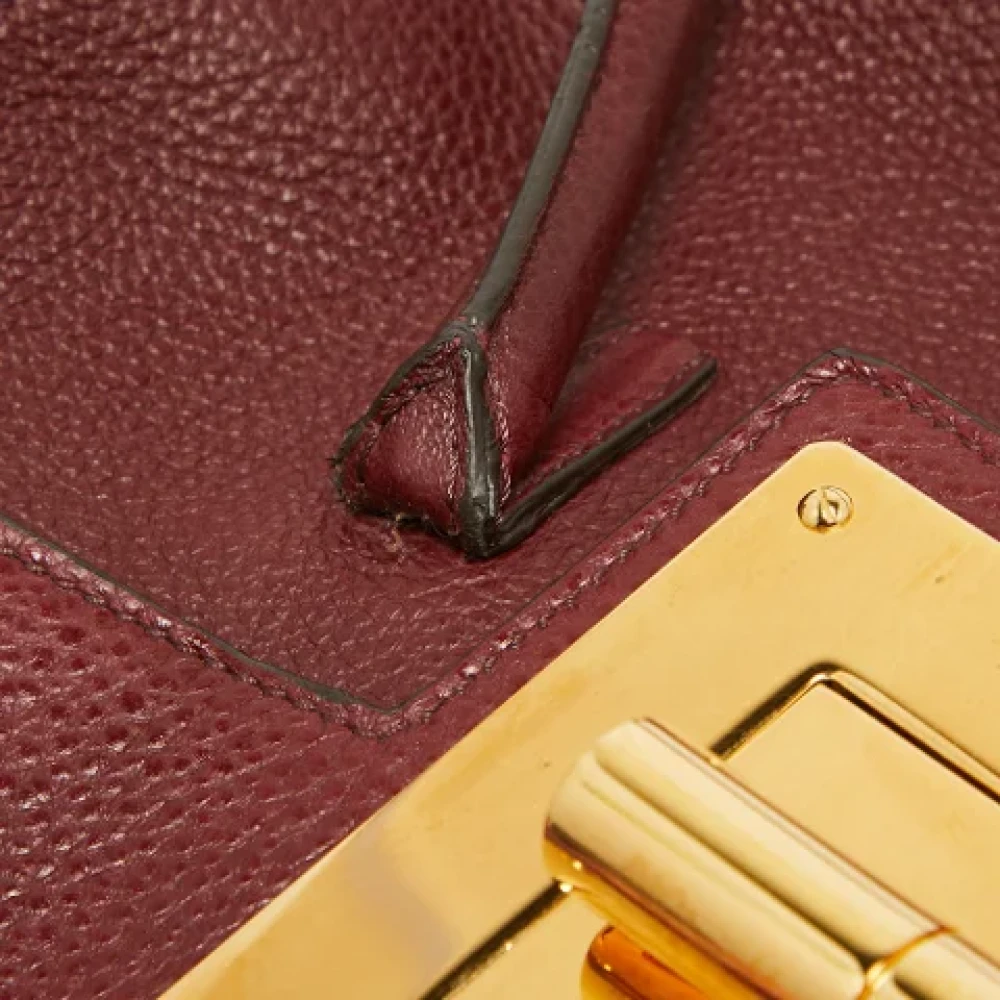 Tom Ford Pre-owned Leather totes Red Dames
