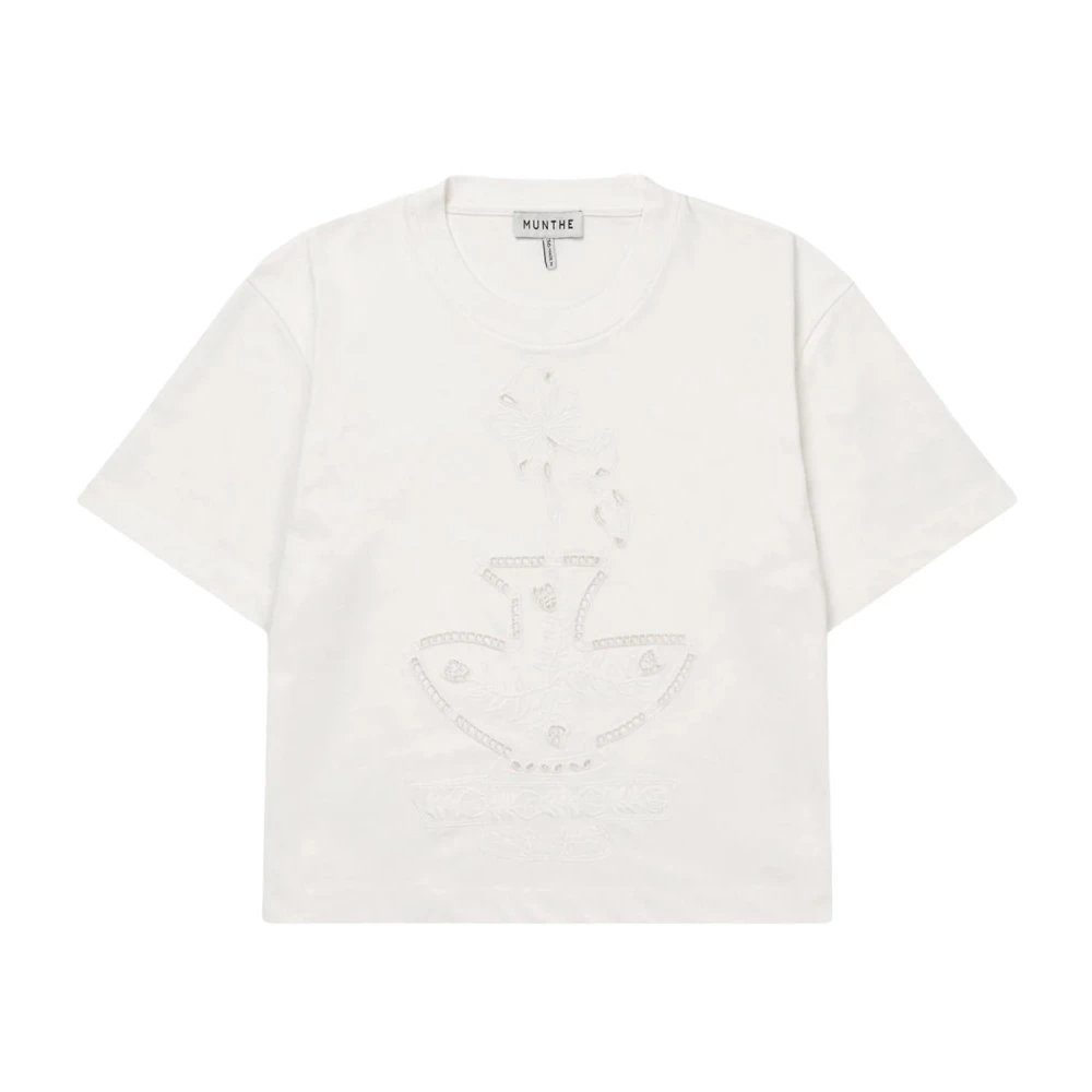 Munthe Women's White T-Shirts, M, T-Shirts