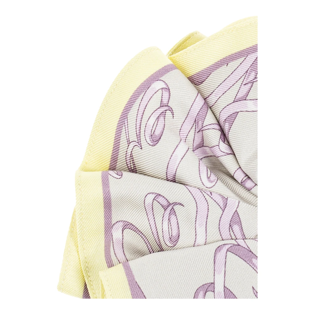 Versace Zijden Haar Scrunchie Multicolor Dames