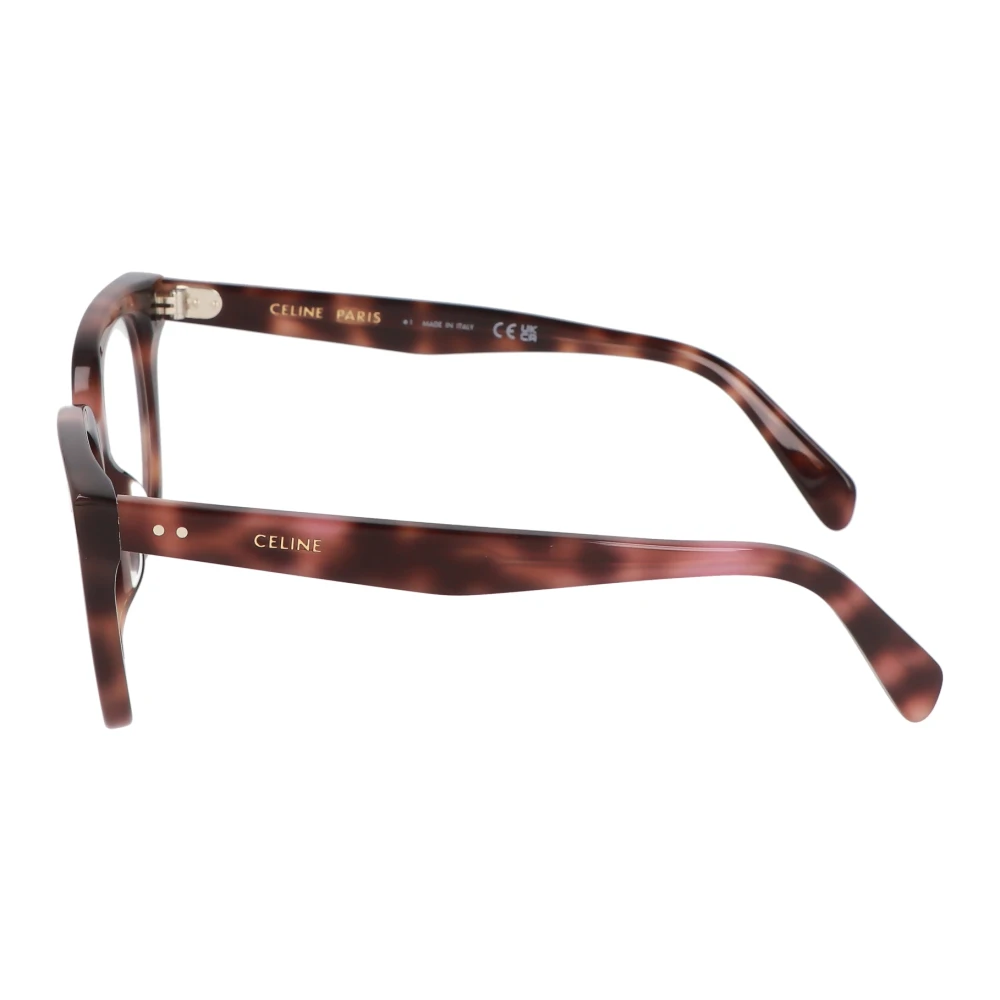 Celine Stijlvolle Acetaat Bril Brown Unisex