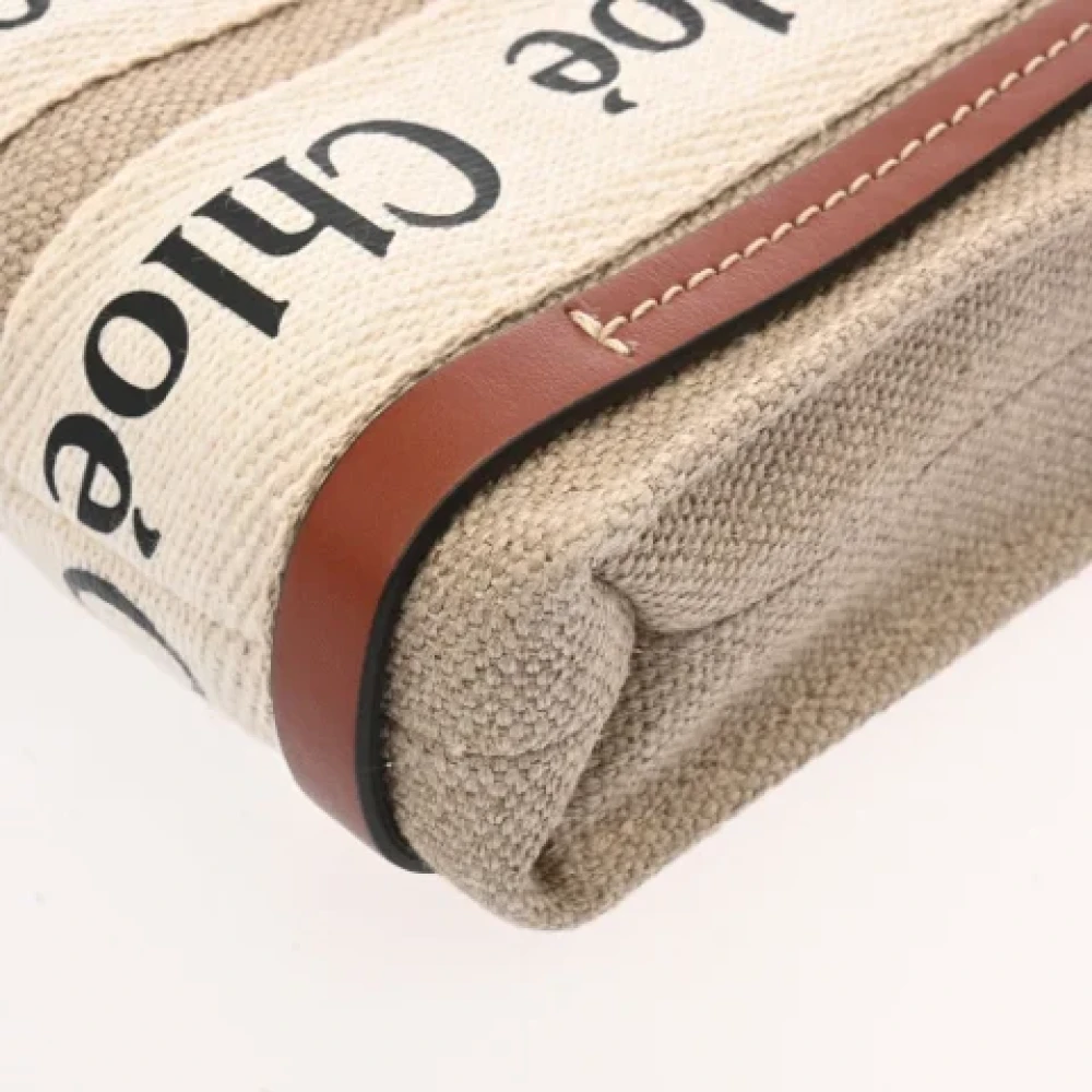 Chloé Pre-owned Leather handbags Beige Dames