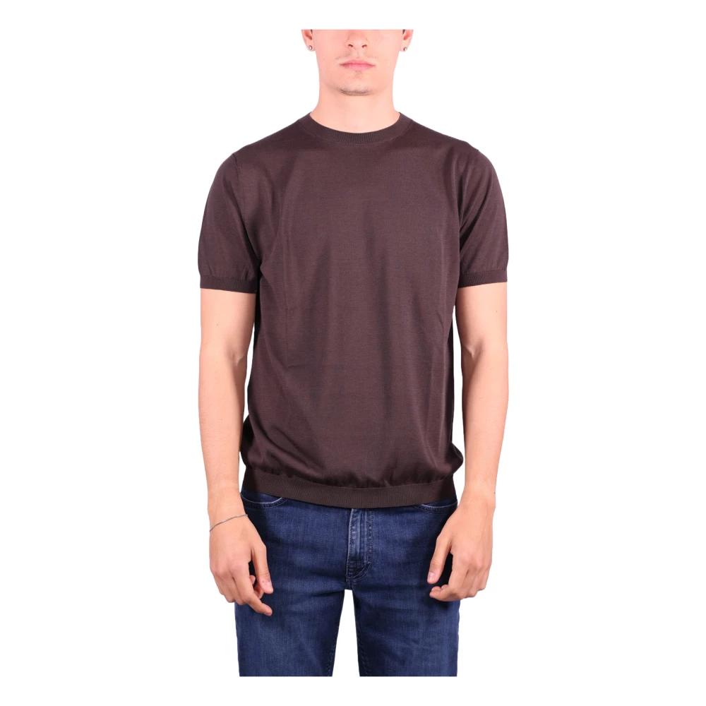 Kangra - Tops > T-Shirts - Brown - Kangra - Modalova