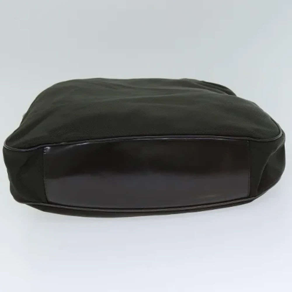 Gucci Vintage Pre-owned Fabric gucci-bags Green Dames