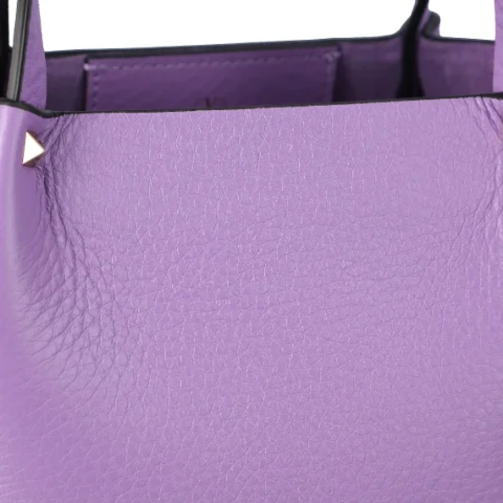 Valentino Leather handbags Purple Dames