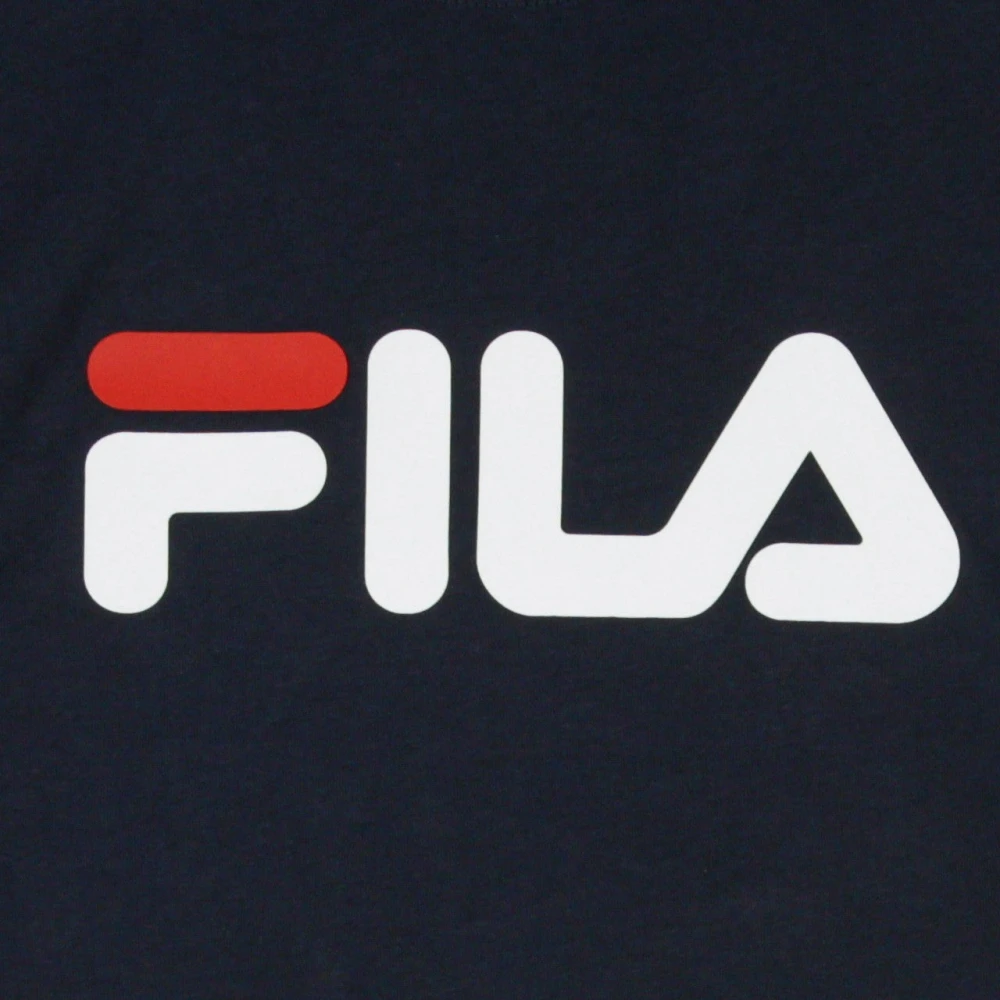 Fila Zwart Iris Cropped Tee Dames T-shirt Black Dames